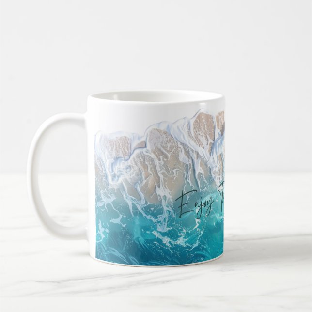 Tasse Océan « Profitez des Petites Choses » (Gauche)