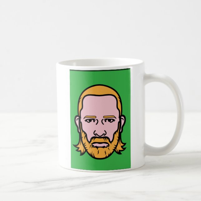 Tasse officielle de barbe d'or (logo latéral) (Droite)