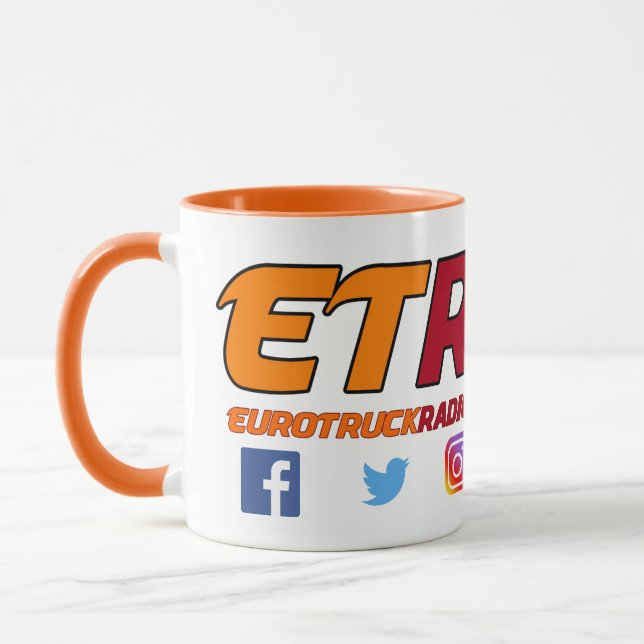 Tasse officielle d'EuroTruckRadio (Gauche)