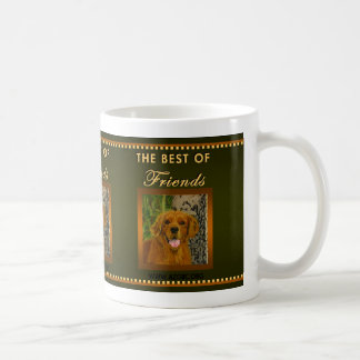 Tasse olive classique de golden retriever