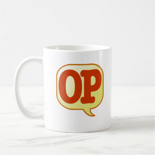 Tasse OP de logo