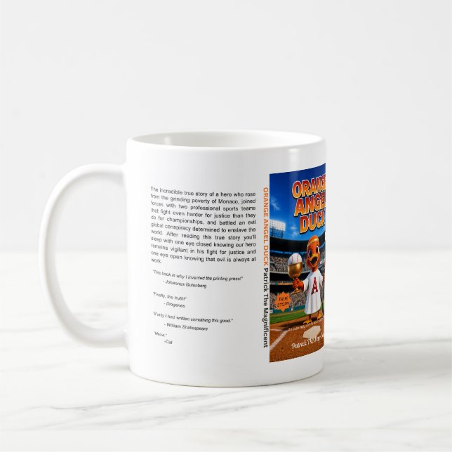 Tasse ORANGE ANGEL DUCK (Gauche)