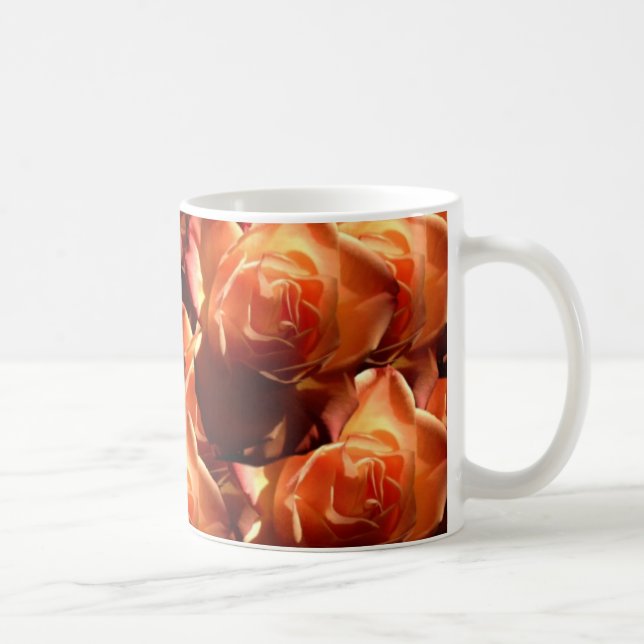 tasse orange de roses (Droite)