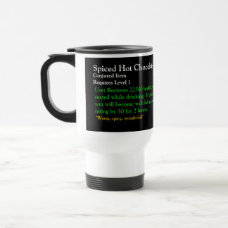 Tasse orientée épicée de Warcraft de chocolat
