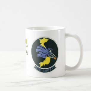 Tasse originale de correction de fantôme bleu