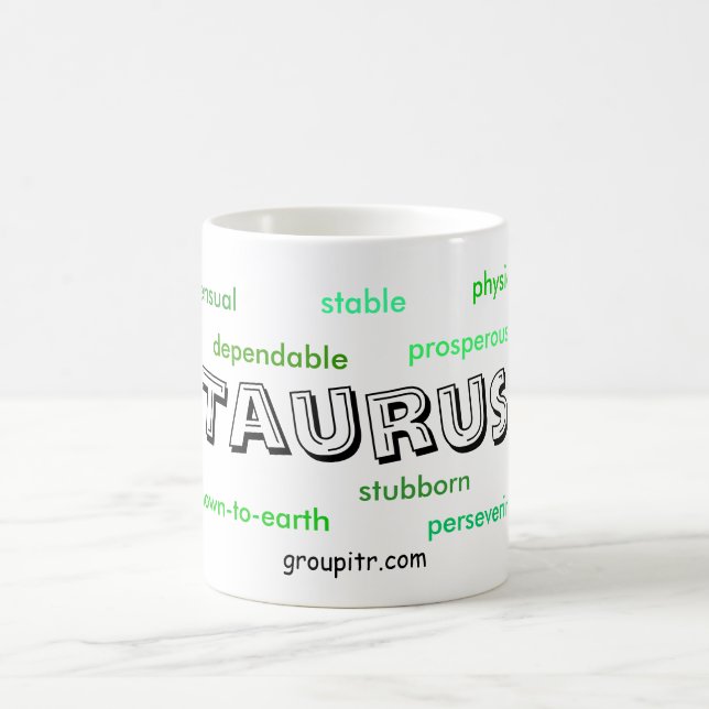 Tasse originale de Taureau de Groupitr (Centre)