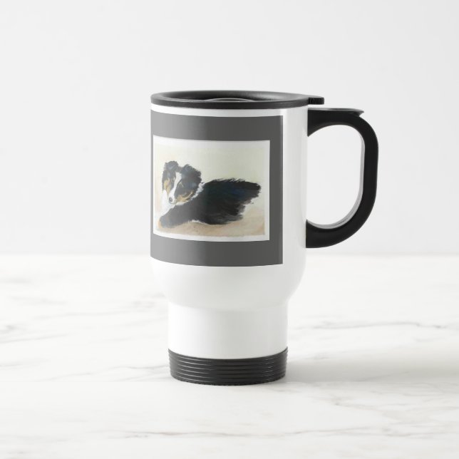 Tasse originale de voyage de chiot de chien de (Droite)