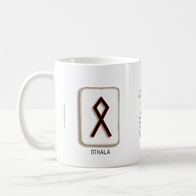 Tasse Othala RuneStone 330 ml (Gauche)