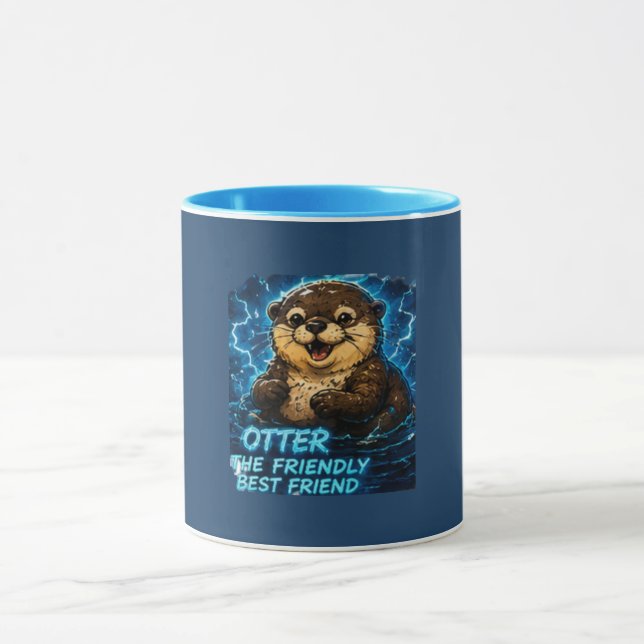 Tasse Otter la Meilleure Amie Gentille (Centre)