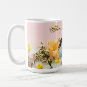 Tasse Où l'Amour Fleurit Tasse Photo Romance de