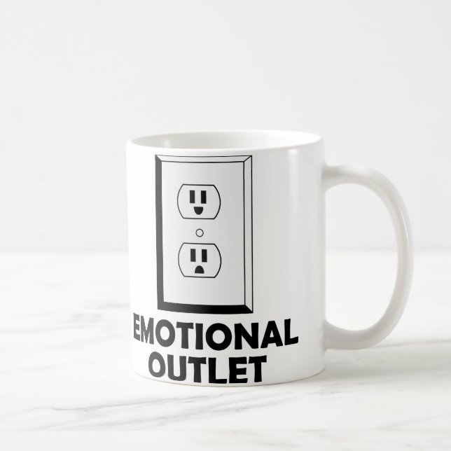 Tasse ou mug de voyage drôle pour évacuer les émot (Droite)