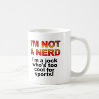 Tasse ou mug drôle de sportif intello