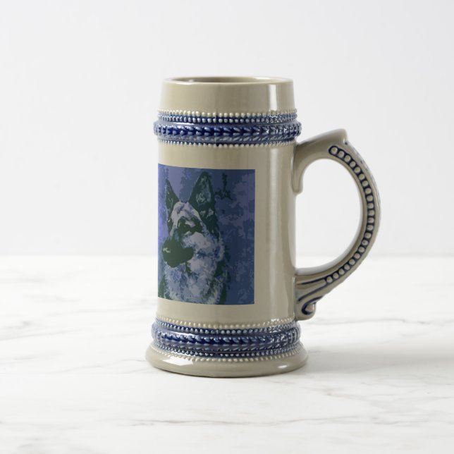 Tasse ou Stein de berger allemand (Droite)