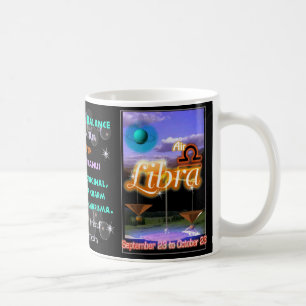 Tasse ou tasse de zodiaque de Balance