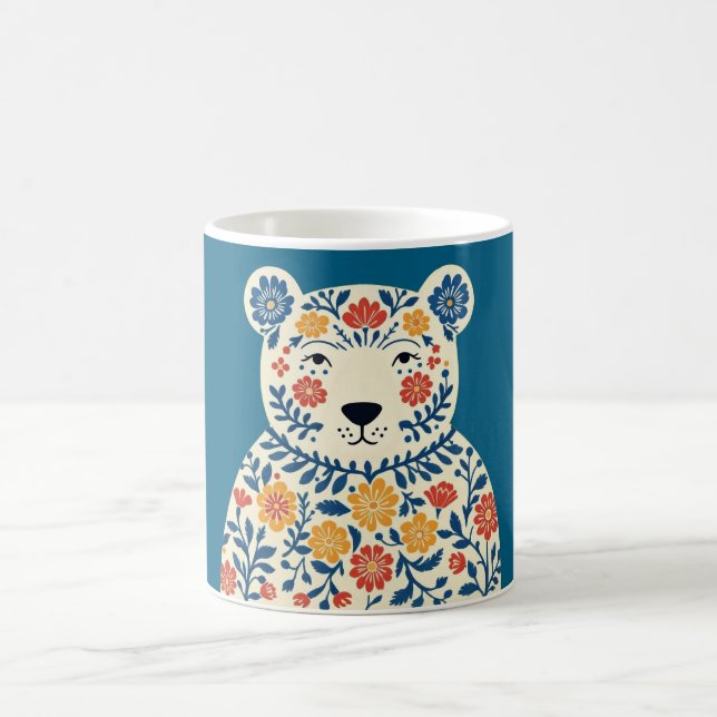 Tasse Ours Art Populaire (Centre)