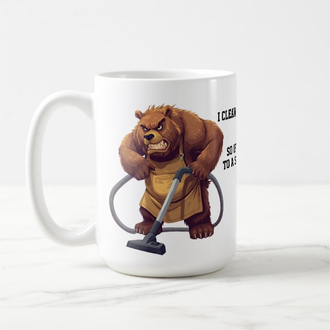 Tasse Ours Drôle (Gauche)