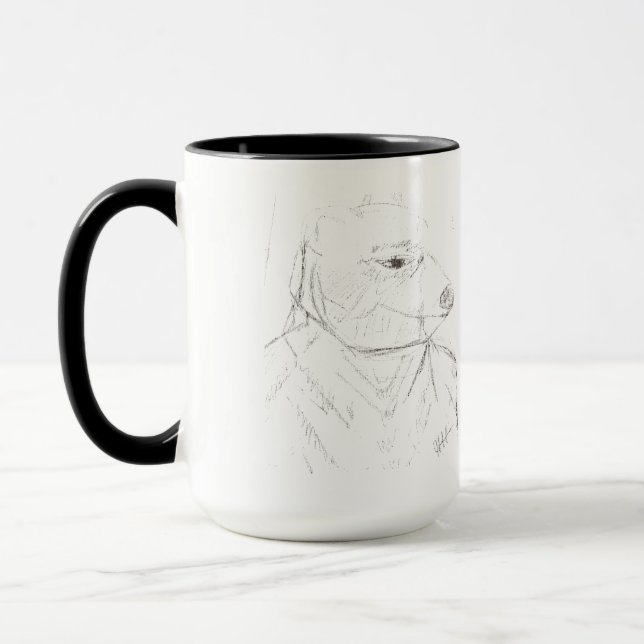 Tasse Ours par JHT ( Loup Accessible ) (Gauche)