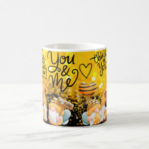 Tasse pailletante GNOME Glitter, pour les amateurs