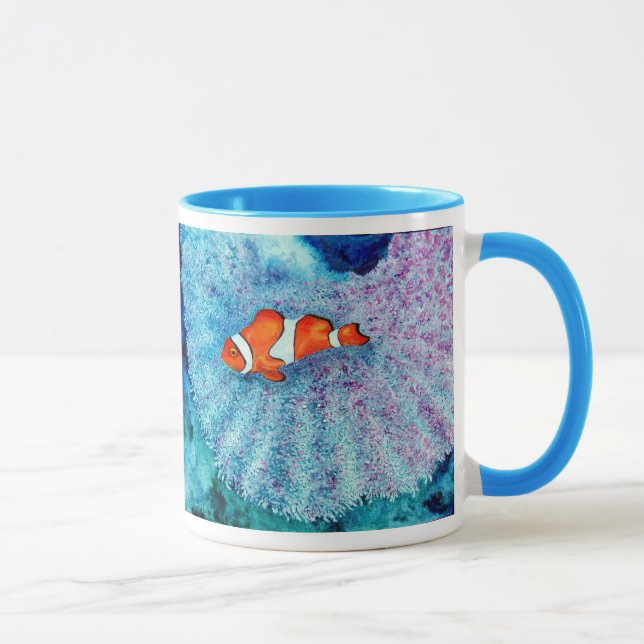 Tasse paisible de poissons de clown (Droite)