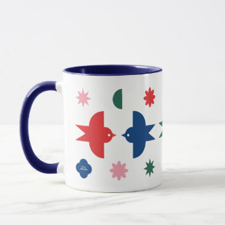 Tasse Paix sur Terre Oiseaux