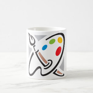 Tasse Palette de Peintres