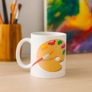 Tasse Palette de Peintres