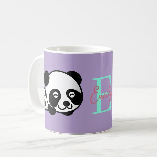 Tasse Panda Nommé Mug (Devant gauche)