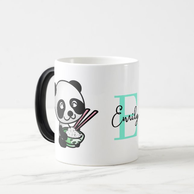 Tasse Panda Nommé Mug (Devant gauche)