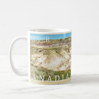 Tasse panoramique de photo de Drumheller de