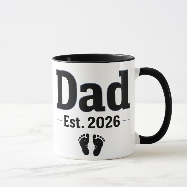 Tasse Papa Est 2026 (Droite)