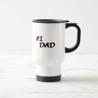 Tasse Papa numéro un - rouge