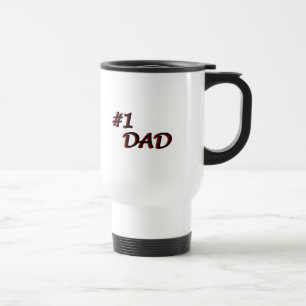 Tasse Papa numéro un - rouge