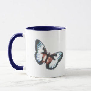 Tasse Papillon Bleu