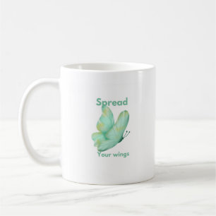 Tasse Papillon Inspirante – Déployez Vos Ailes Mo