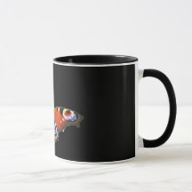 Tasse Papillon Paon par KABFA Designs