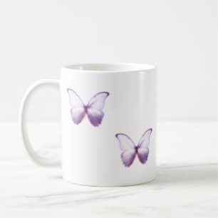 Tasse Papillon Violet Doux
