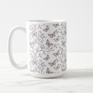 Tasse Papillons Botaniques