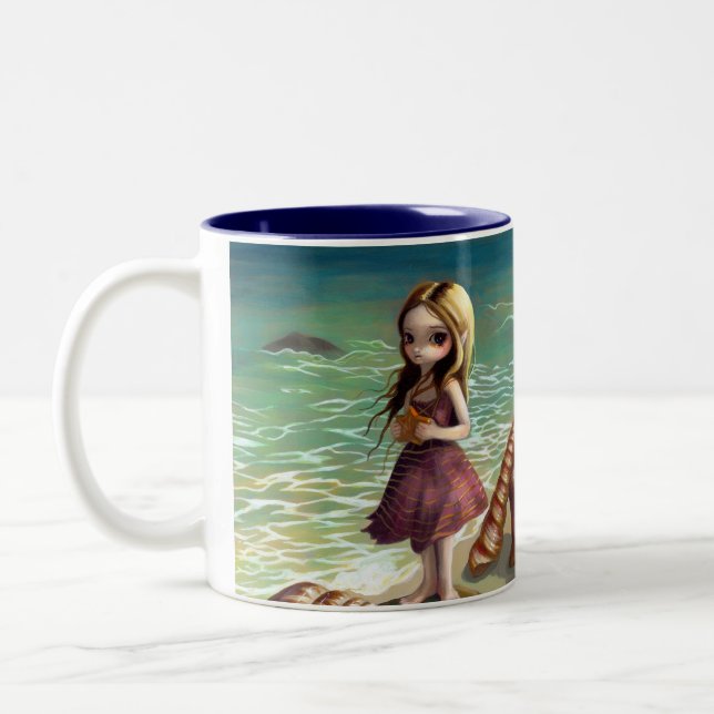Tasse "par bord de la mer" (Gauche)