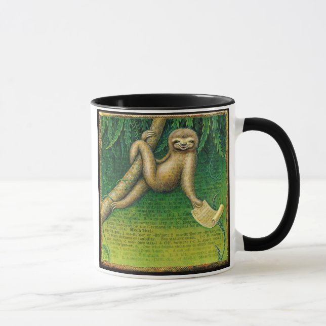 Tasse paresseuse de paresse : Simulez la maladie (Droite)