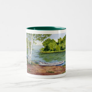 Tasse paresseuse de voyage de canoë de Northwoods