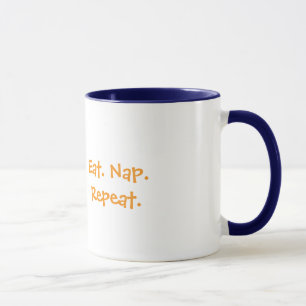 Tasse Paresseux – Manger. Dormir. Répéter ☕🐾