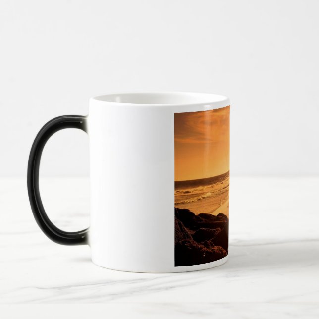 Tasse parfaite de couverture de vague (Gauche)