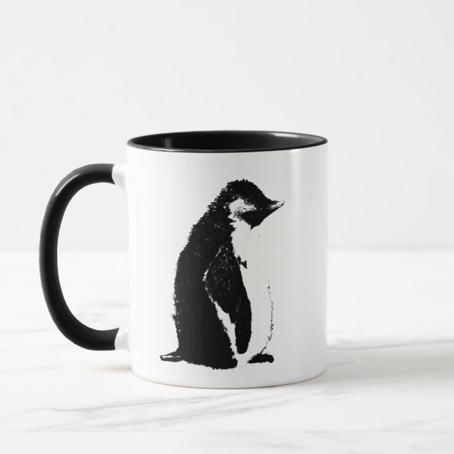 Tasse parfaite de pingouin (Gauche)