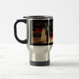 Tasse partagée d'effilochure de destination