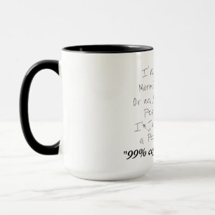 Tasse Pas une personne sociale