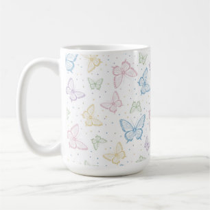 Tasse Pastels Papillon