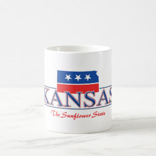 Tasse patriotique du Kansas