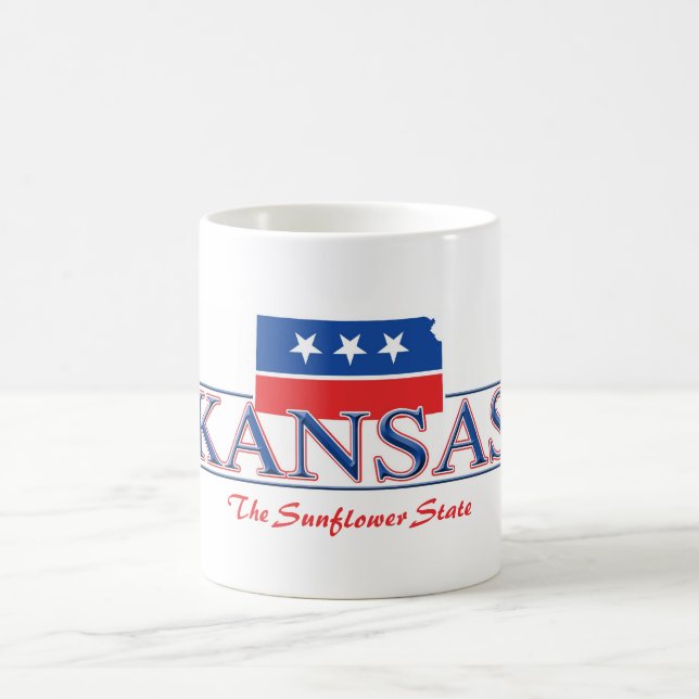 Tasse patriotique du Kansas (Centre)