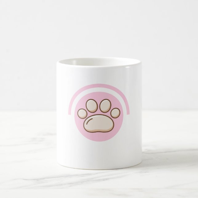 Tasse Patte Rose (Centre)
