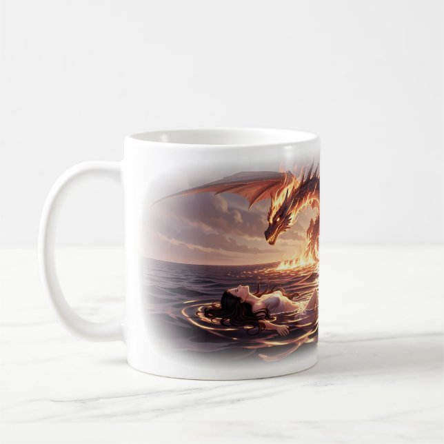 Tasse Paysage de Rêve Renaissance Océan Dragon de  (Gauche)